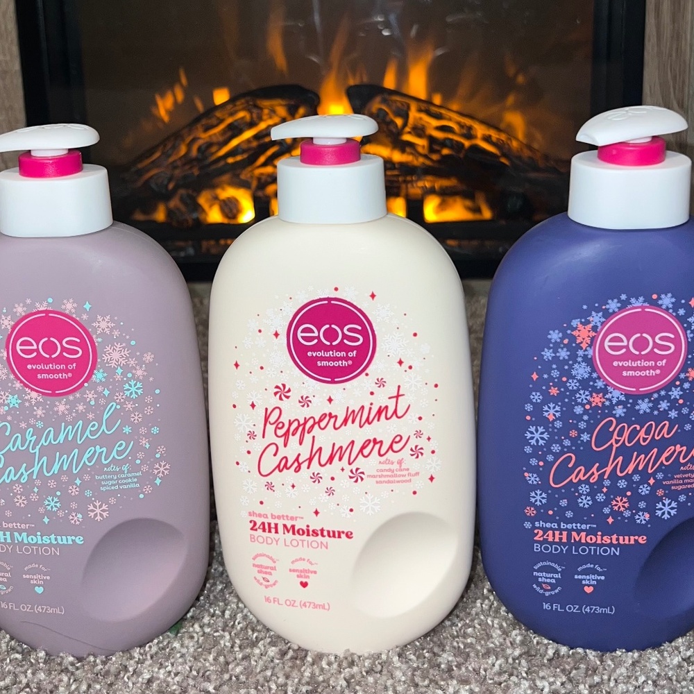 Limited Edition EOS Christmas Scents 3 Piece Set